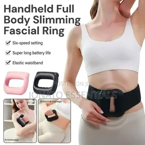 Portable Vibration Massage Device Belt Handheld Fascial Ring