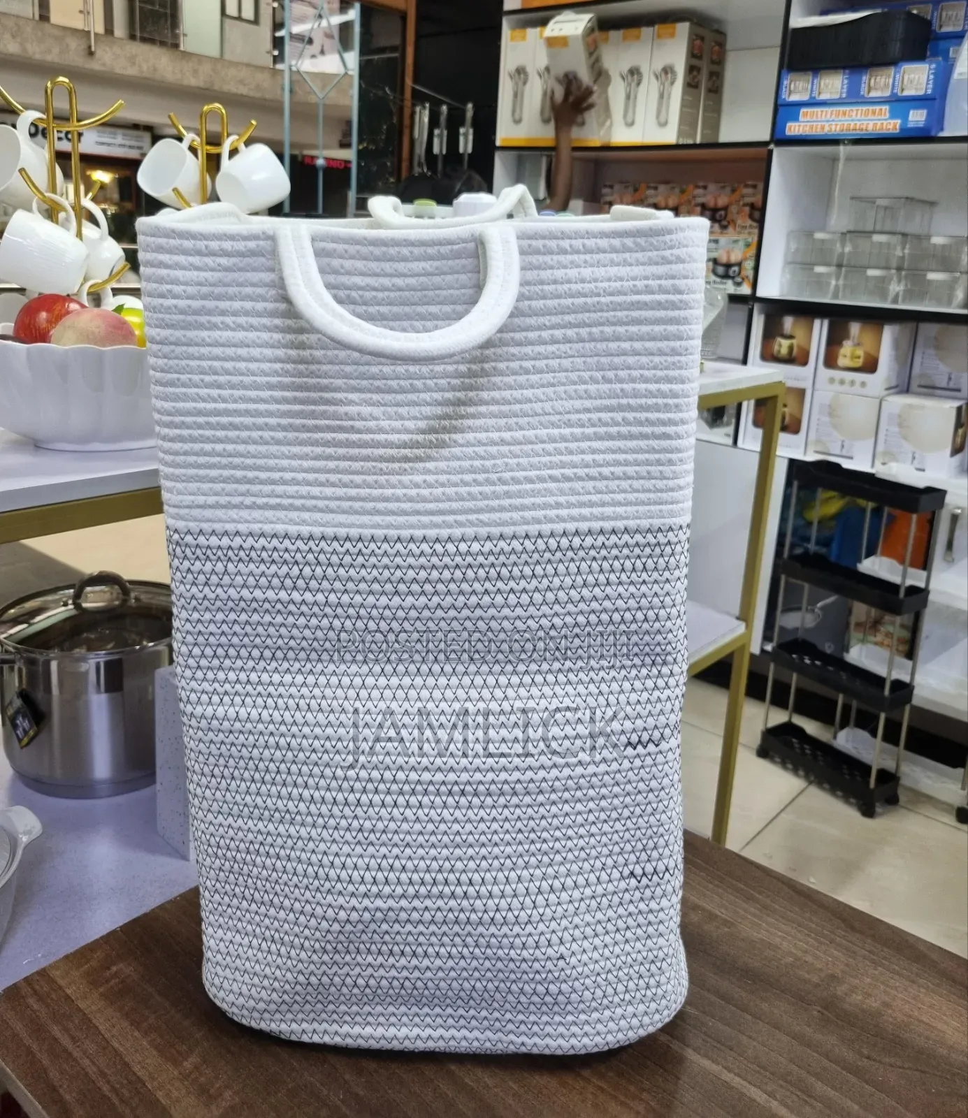 Rectangular Shape Non Woven Basket - Av