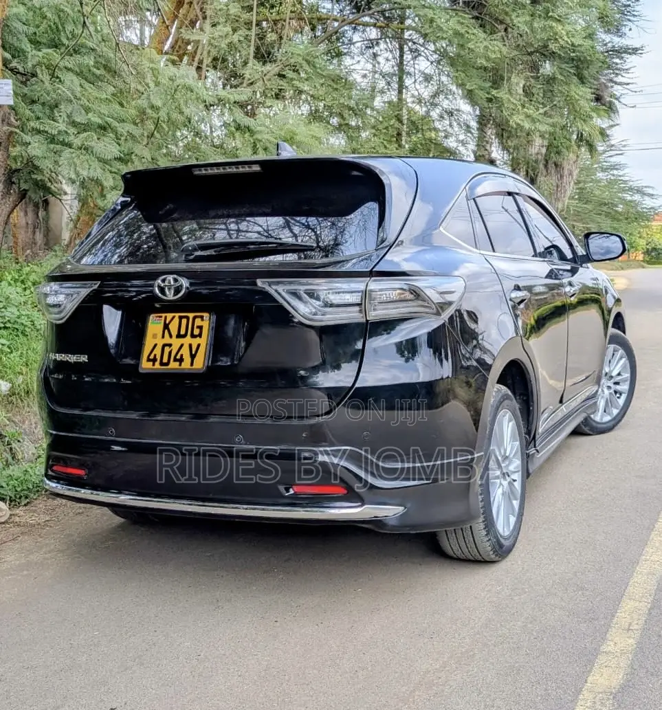 Toyota Harrier 2015 Black