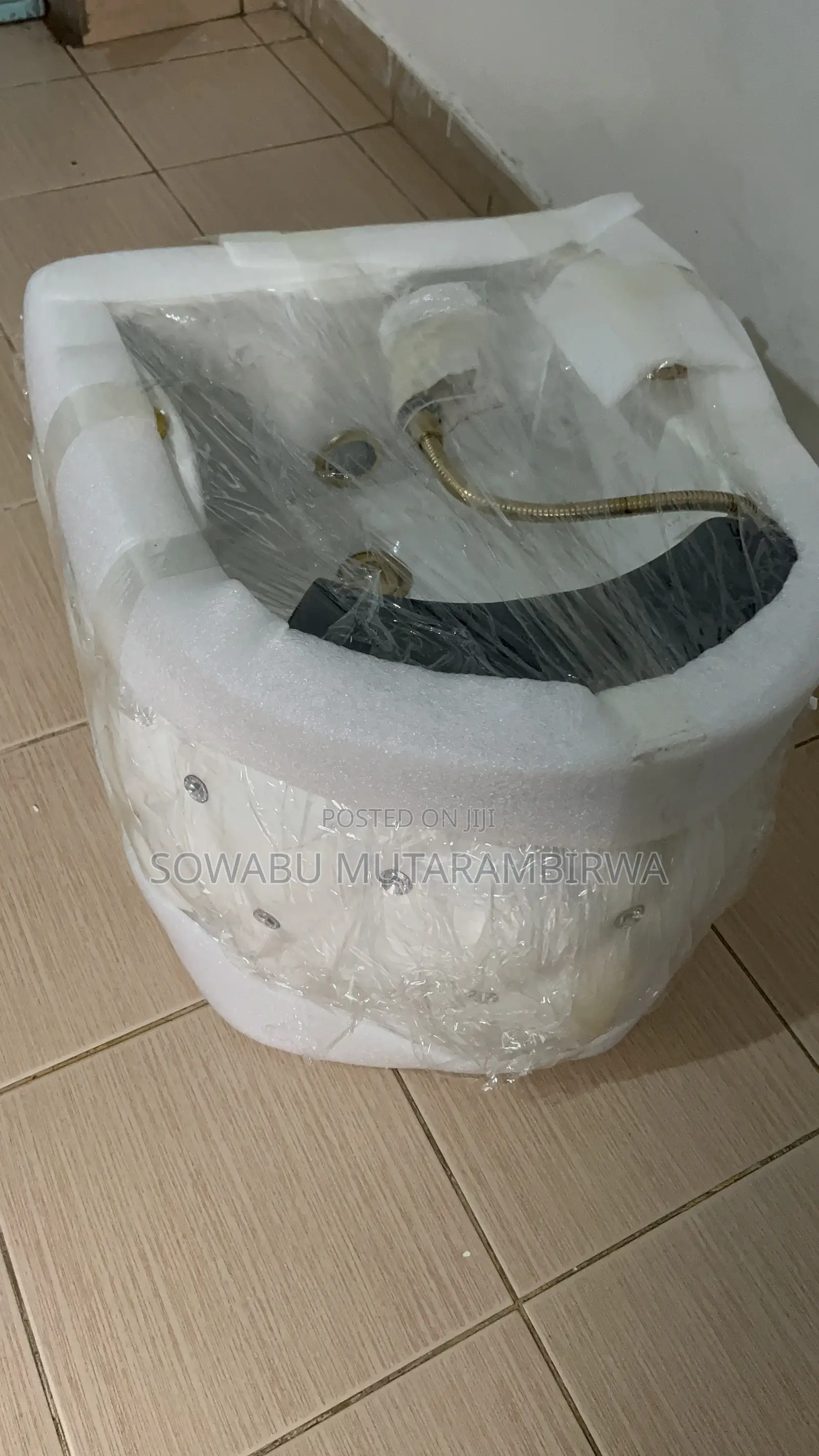 Ceramic Spa Foot Bath (Pedicure Sink)