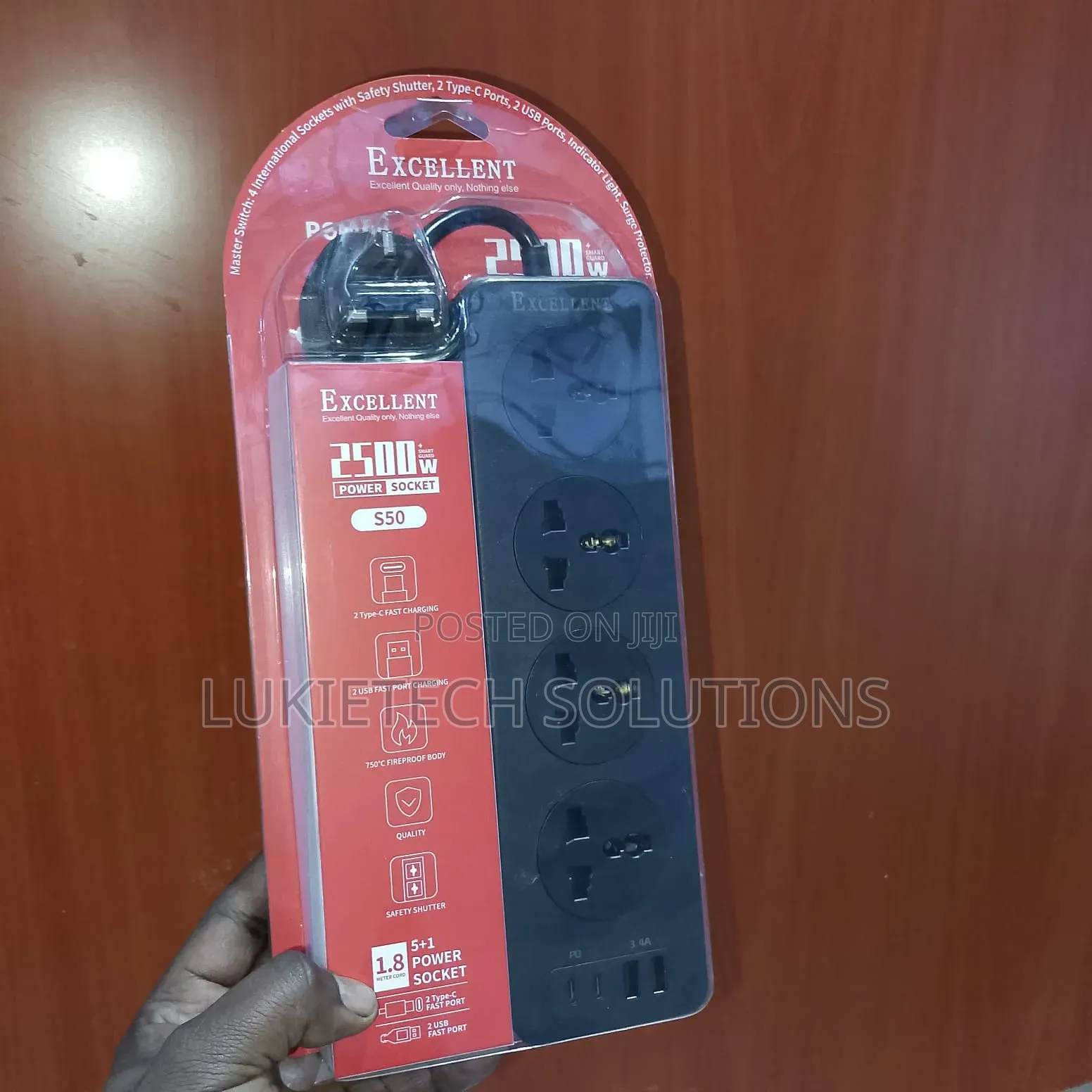Original Extension Cable, Reliable Strong and Safe (2500watt)