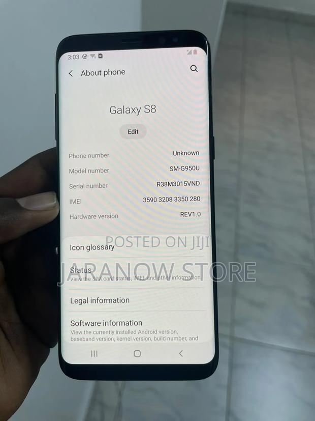 Samsung Galaxy S8 64 GB Black - thumbnail 3