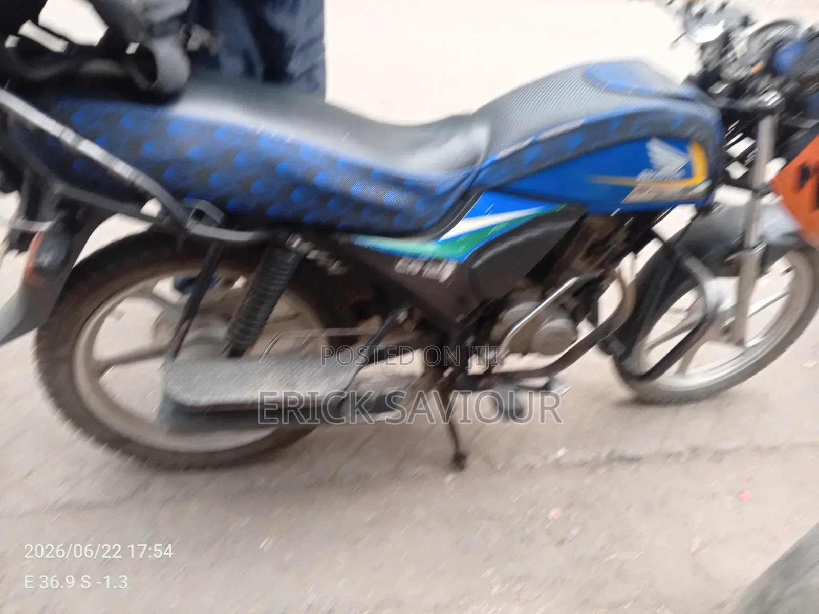 Honda CB 2019 Blue