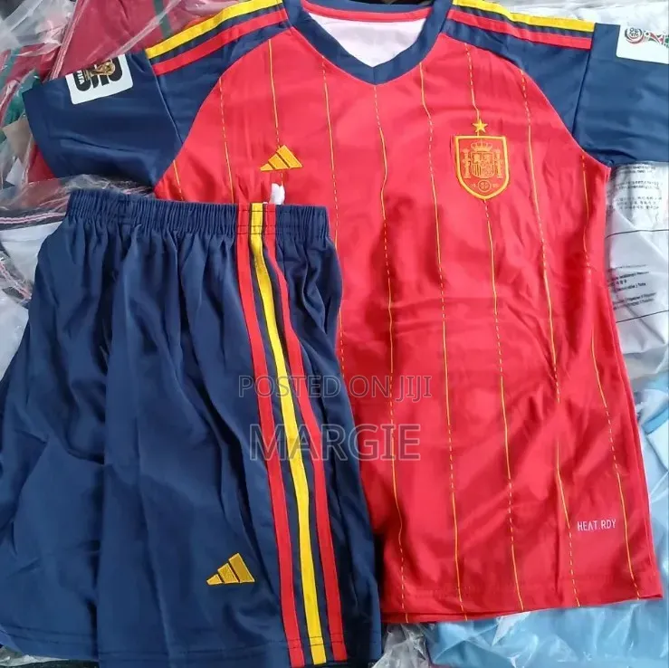 Spain Kids Home Kit for World Cup 2026