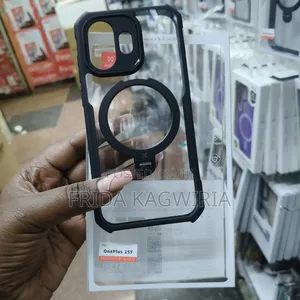 Oneplus 15t Xundd Clear Back Cover With Magnetic Stand