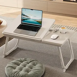 *Adjustable Tilting Laptop Folding Table Stand Desk Bed Table
