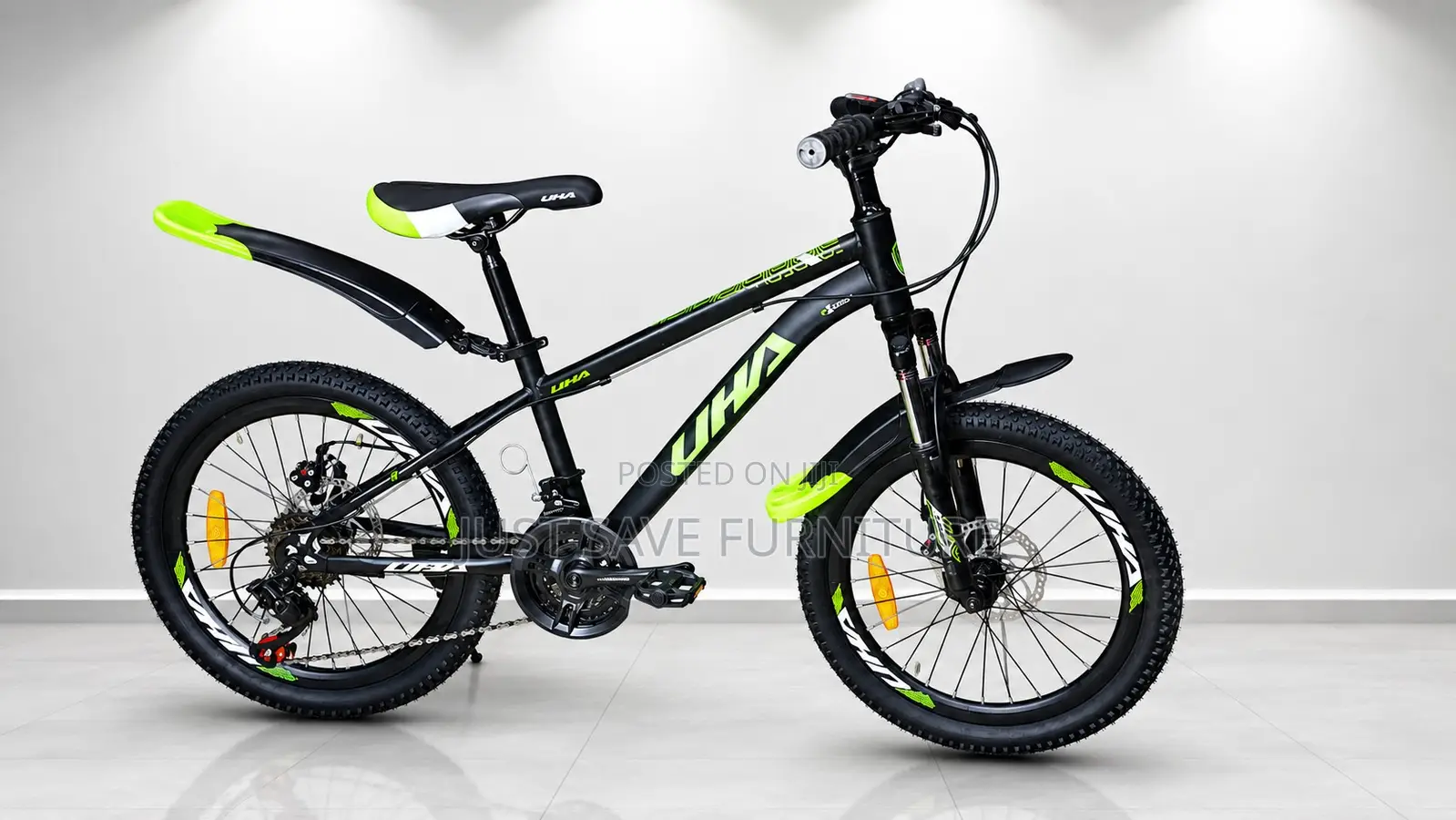 Uha Size 20 Mountain Bike – 21 Speed Disc Brake Bicycle