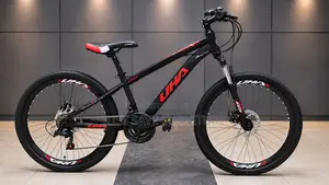 Uha Mountain Bike Size 24 – 21 Speed Disc Brake Bicycle