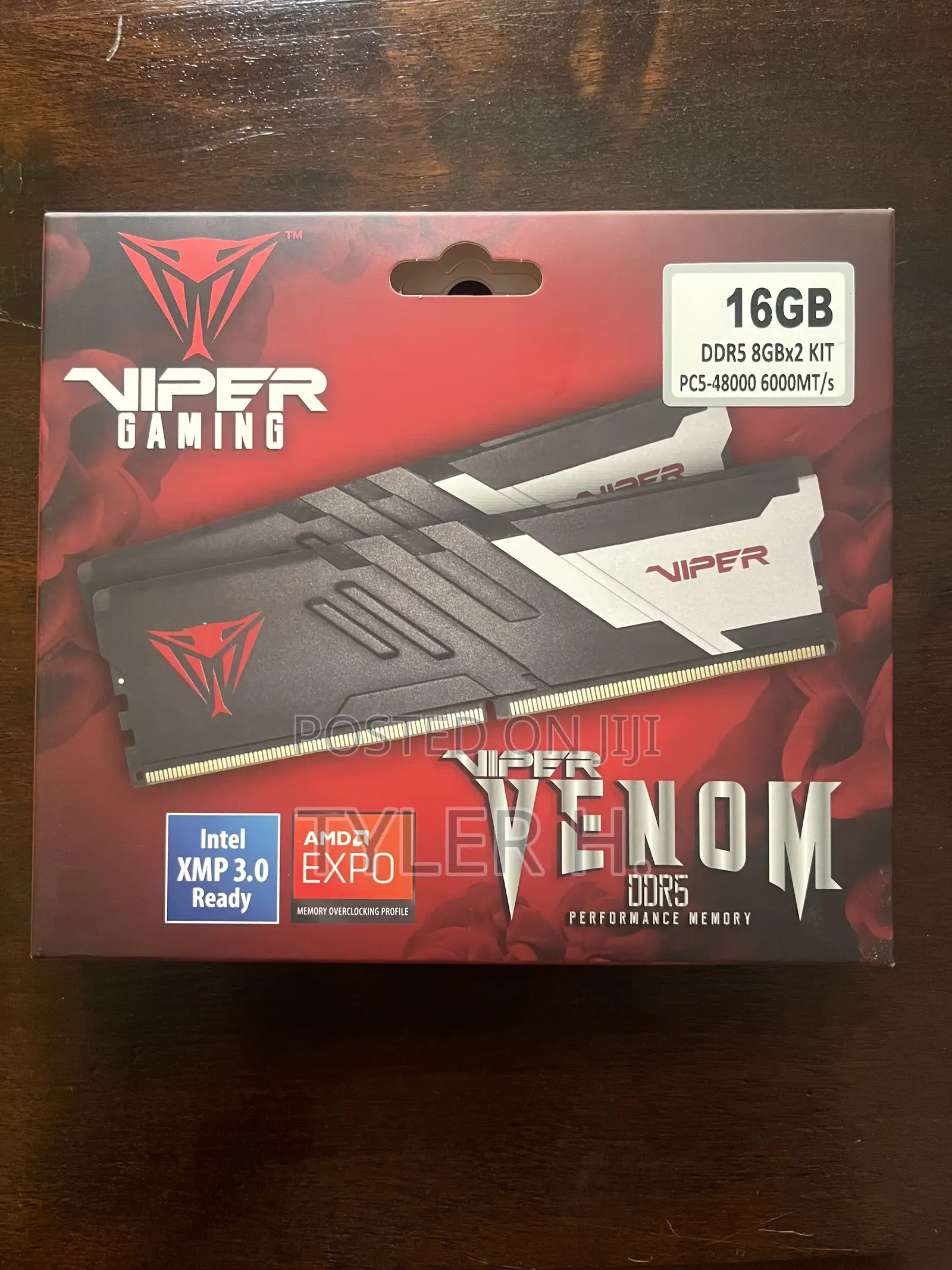 Patriot Memory Venom Ddr5 Ram 16gb (2x8gb) 6000mhz Cl30