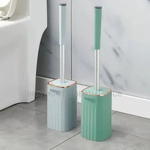 *Wall Mounted High Quality Toilet Cleaning Brush With Holder