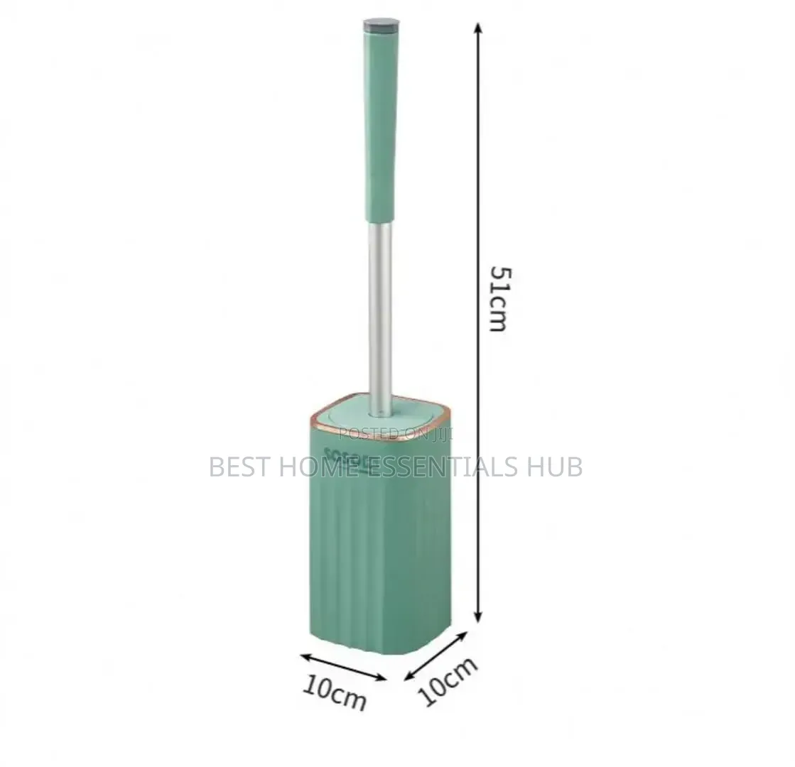 *Wall Mounted High Quality Toilet Cleaning Brush With Holder