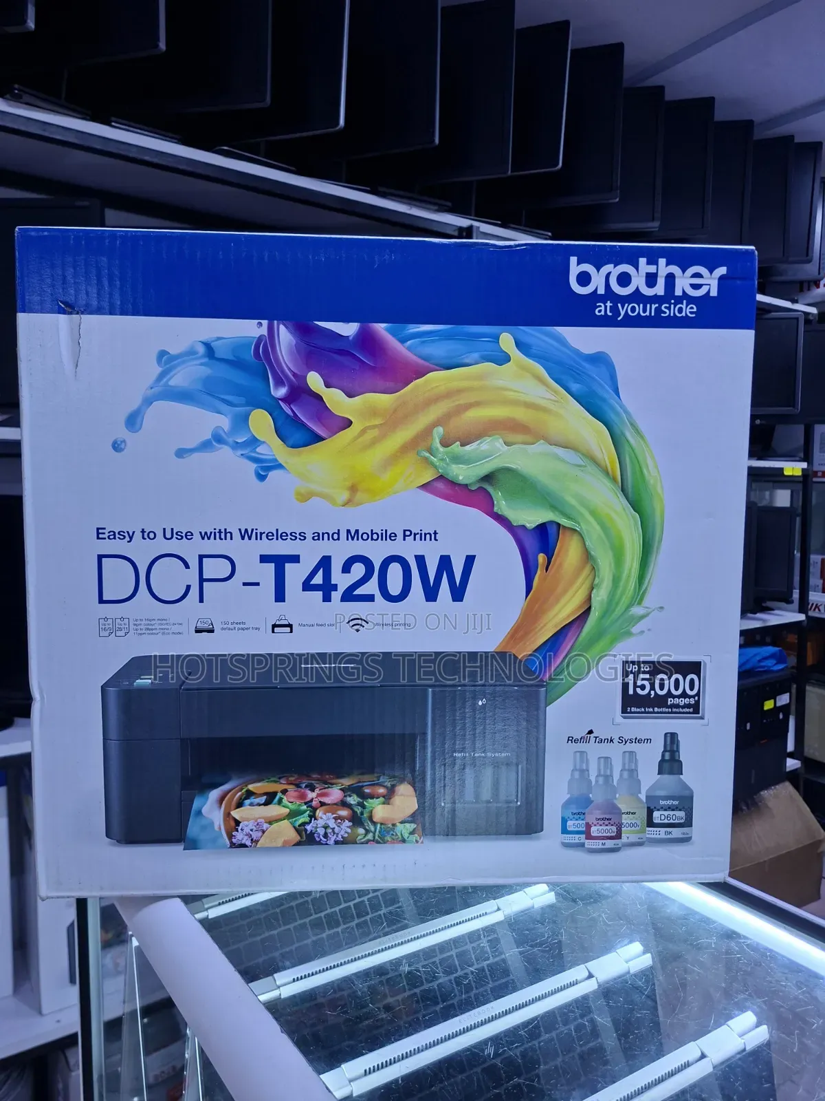 DCP-T420w Brother Wireless and Mobile Printer