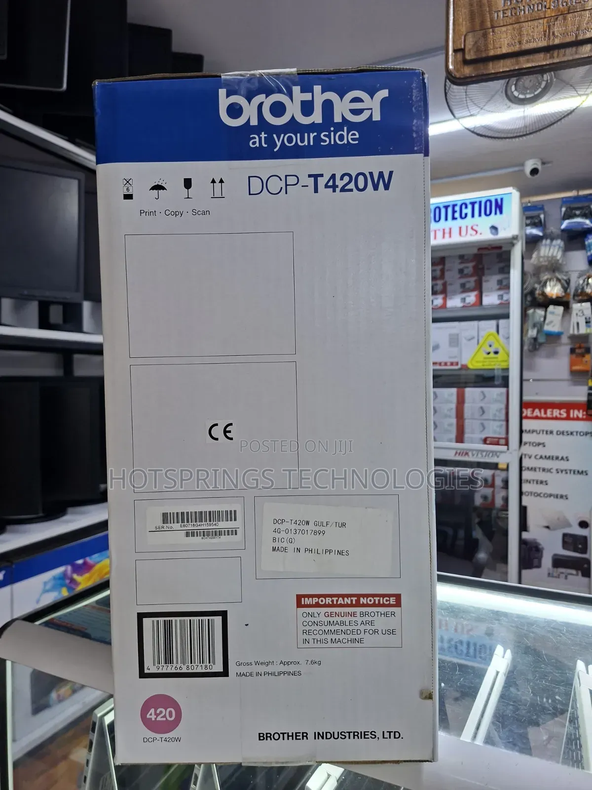 DCP-T420w Brother Wireless and Mobile Printer