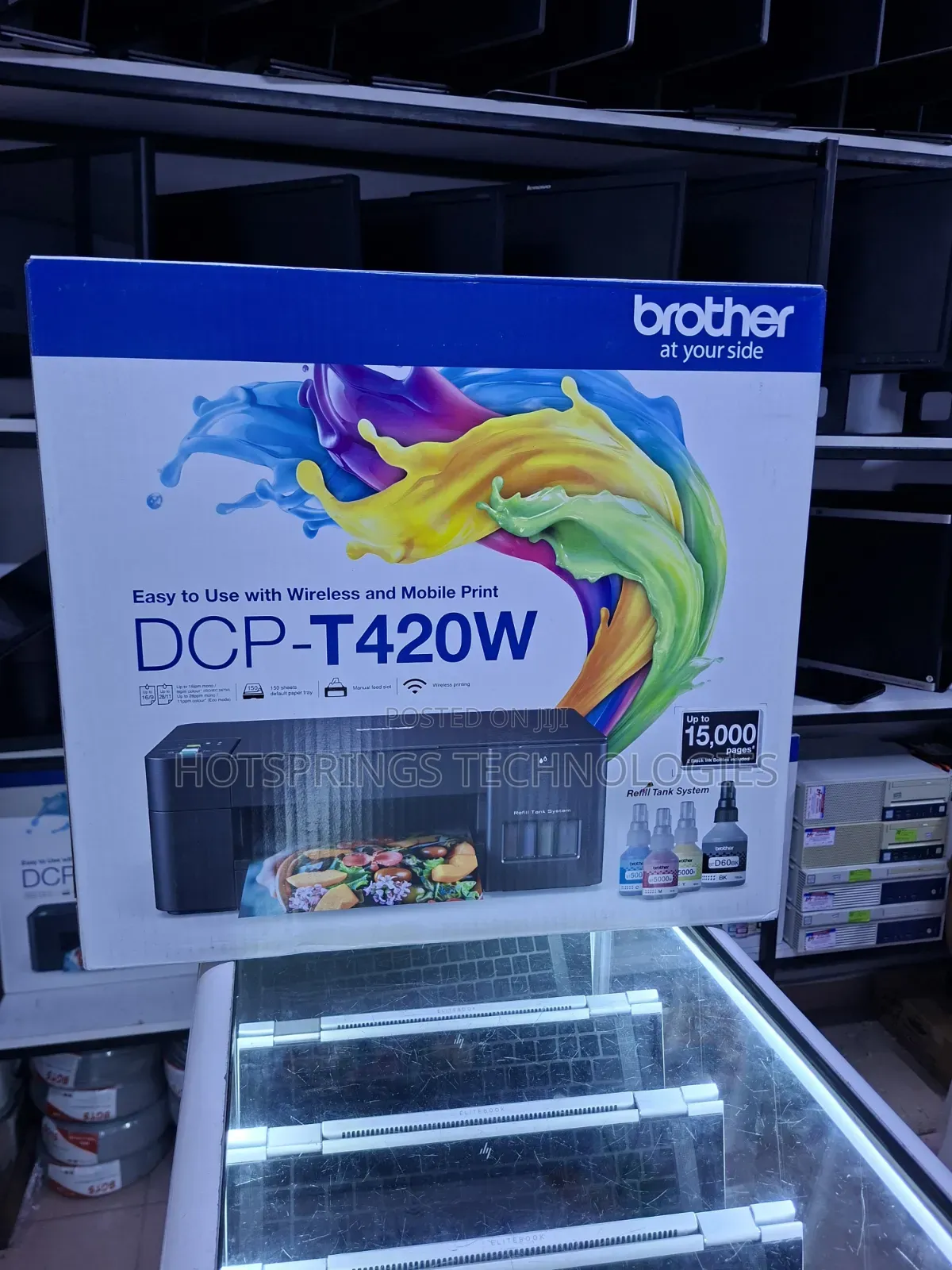 DCP-T420w Brother Wireless and Mobile Printer