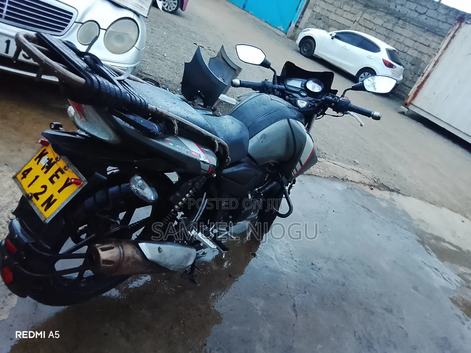 TVS Apache RTR 160 2V 2018 Gray