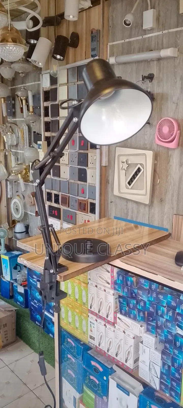 Clamp Reading Lamp Bedside Table Lamp