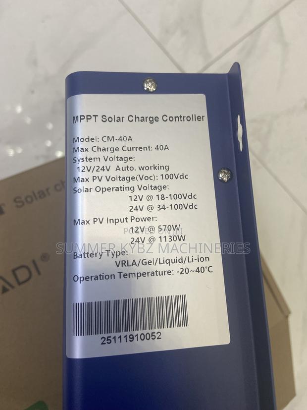 Snadi MPPT Solar Charge Controller 40a - thumbnail 2