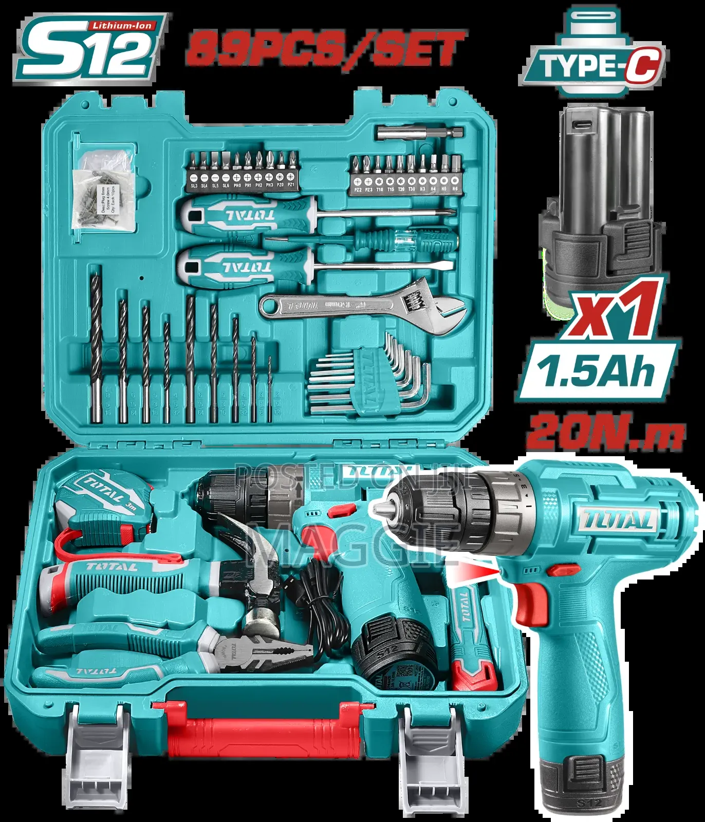 89 PCS Tools Set