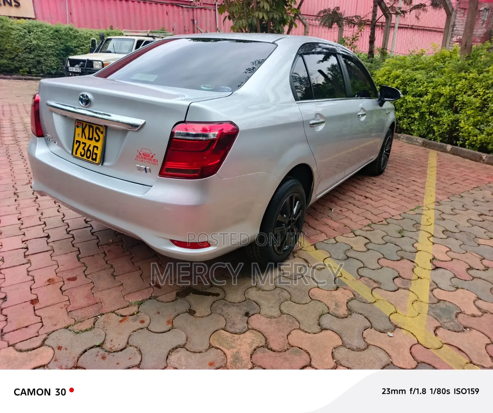 Toyota Axio 1.5 Hybrid 2WD 2017 Silver