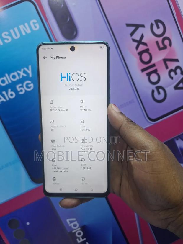Tecno Camon 19 128 GB Blue - thumbnail 2