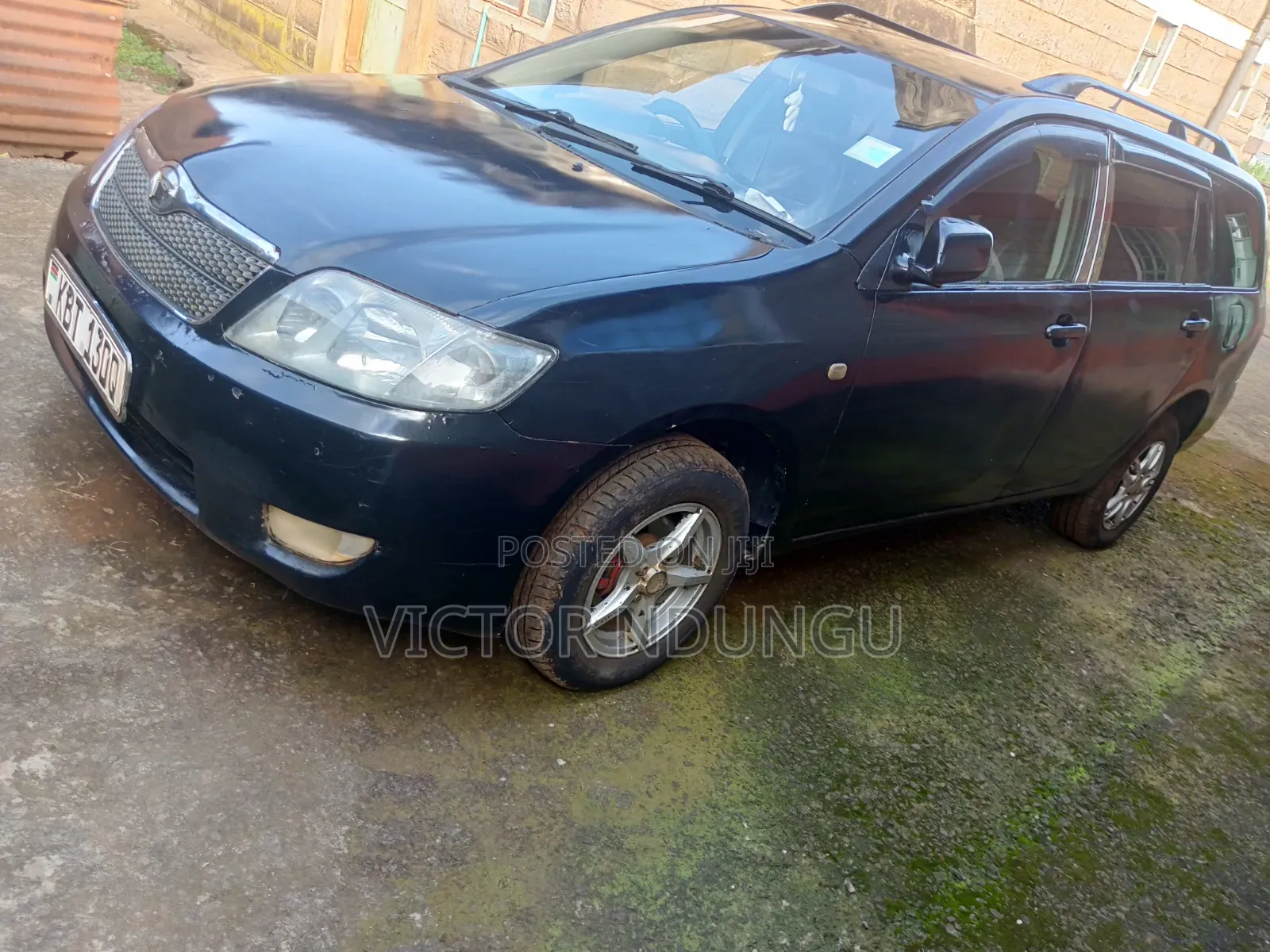 Toyota Corolla Fielder 2007 Black