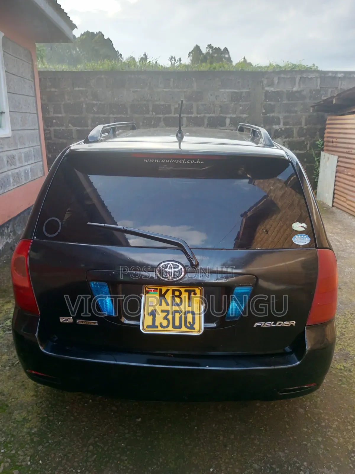 Toyota Corolla Fielder 2007 Black