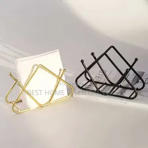 *Premium Tabletop Decorative Metal Tissue / Napkin Holder