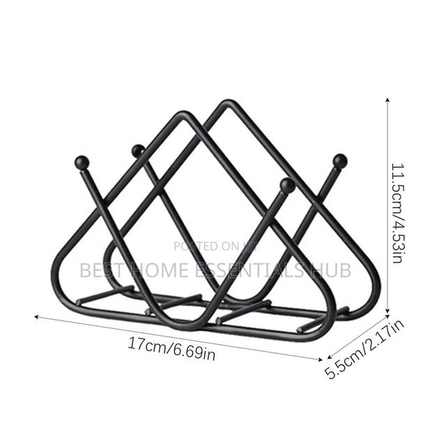 *Premium Tabletop Decorative Metal Tissue / Napkin Holder - thumbnail 5