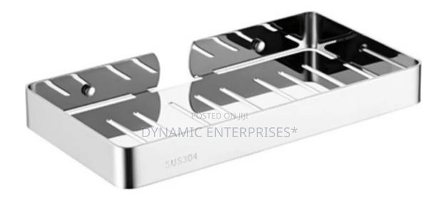 Long Soap Dish Chrome - main view