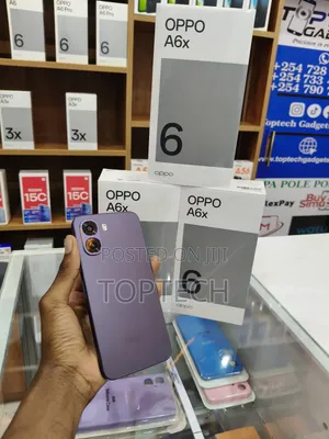 New Oppo A6x 128 GB Blue