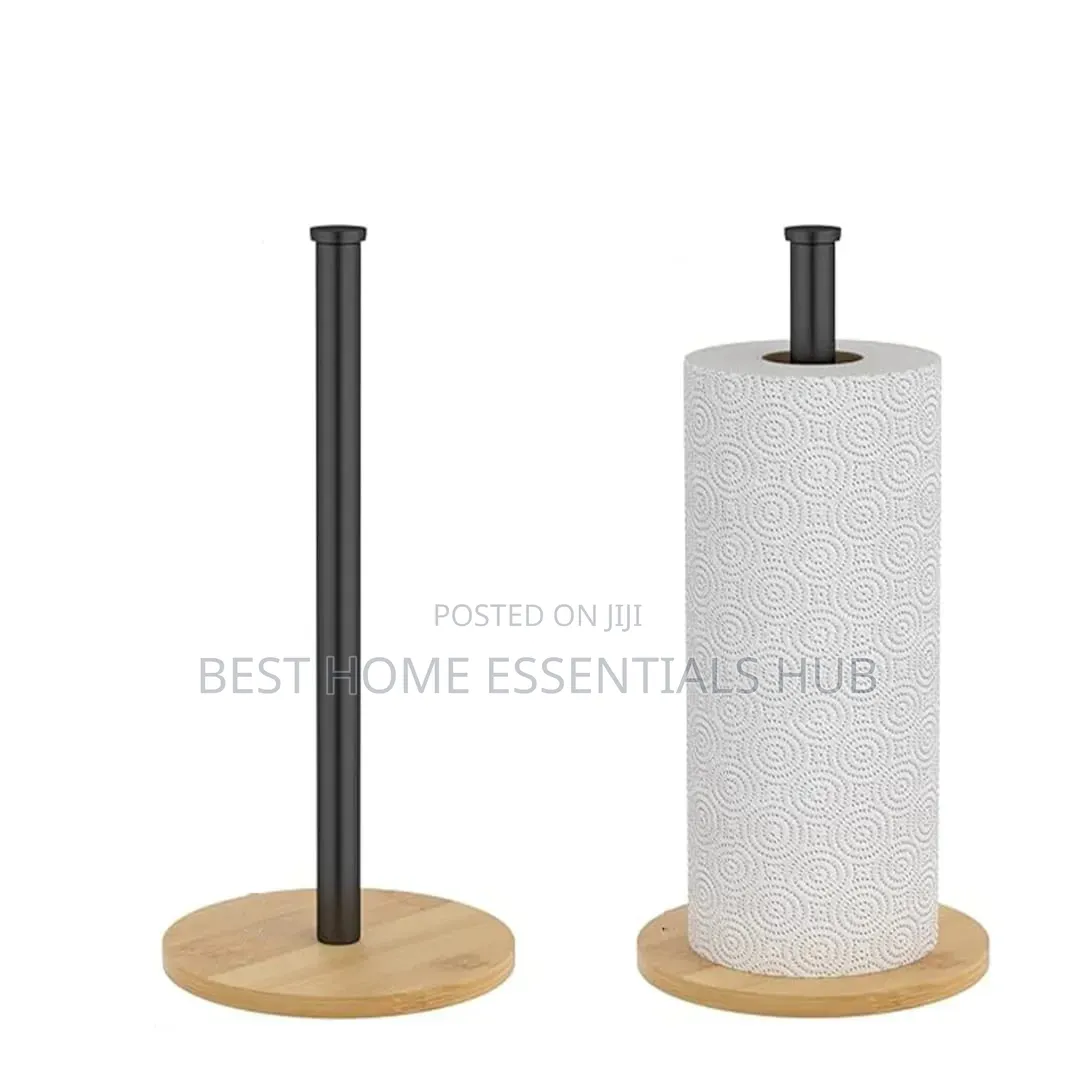 *High Quality Modern Wooden Paper Towel Holder Table Top *