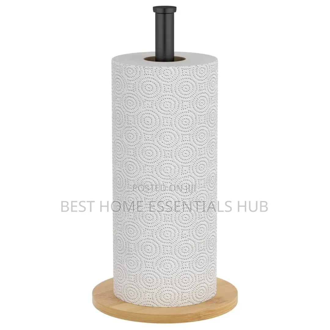 *High Quality Modern Wooden Paper Towel Holder Table Top *