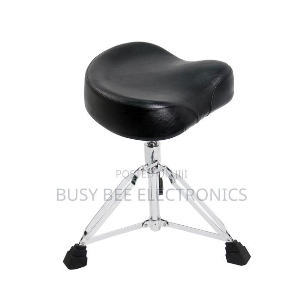 New Style Adjustable Black Drum Throne - thumbnail 4