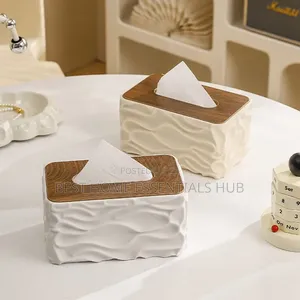 *Luxury Wave Texture Tissue Box / Serviette Holder*