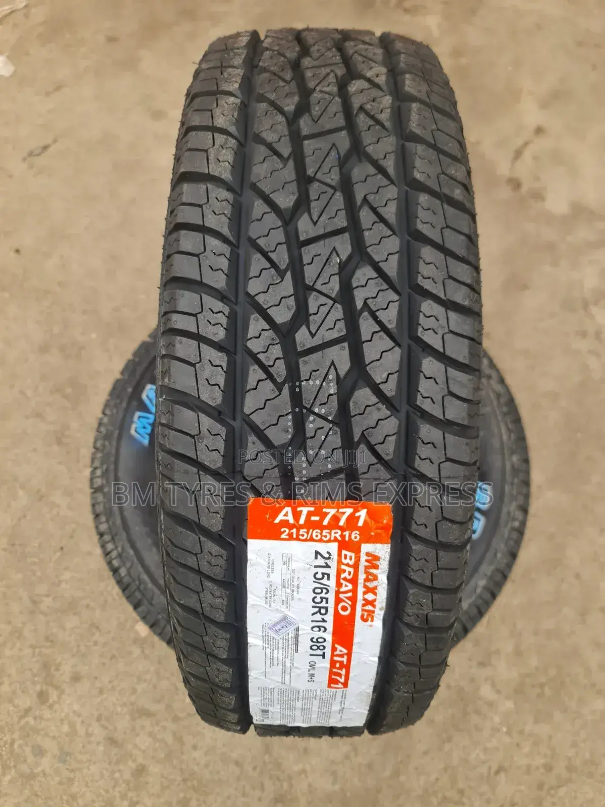 215 /65 R16 Maxxis Tires (All Terrein) 771.