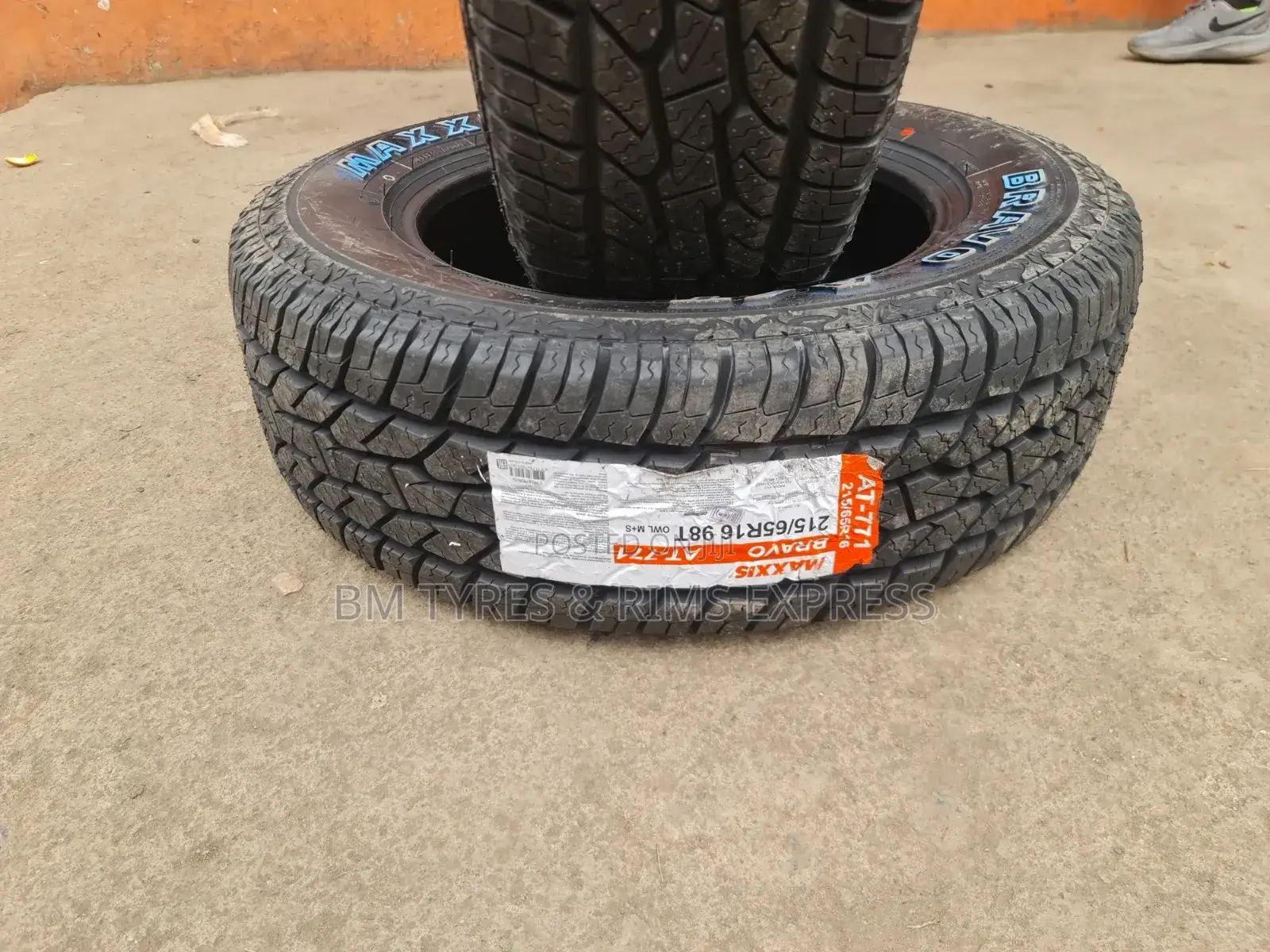 215 /65 R16 Maxxis Tires (All Terrein) 771.