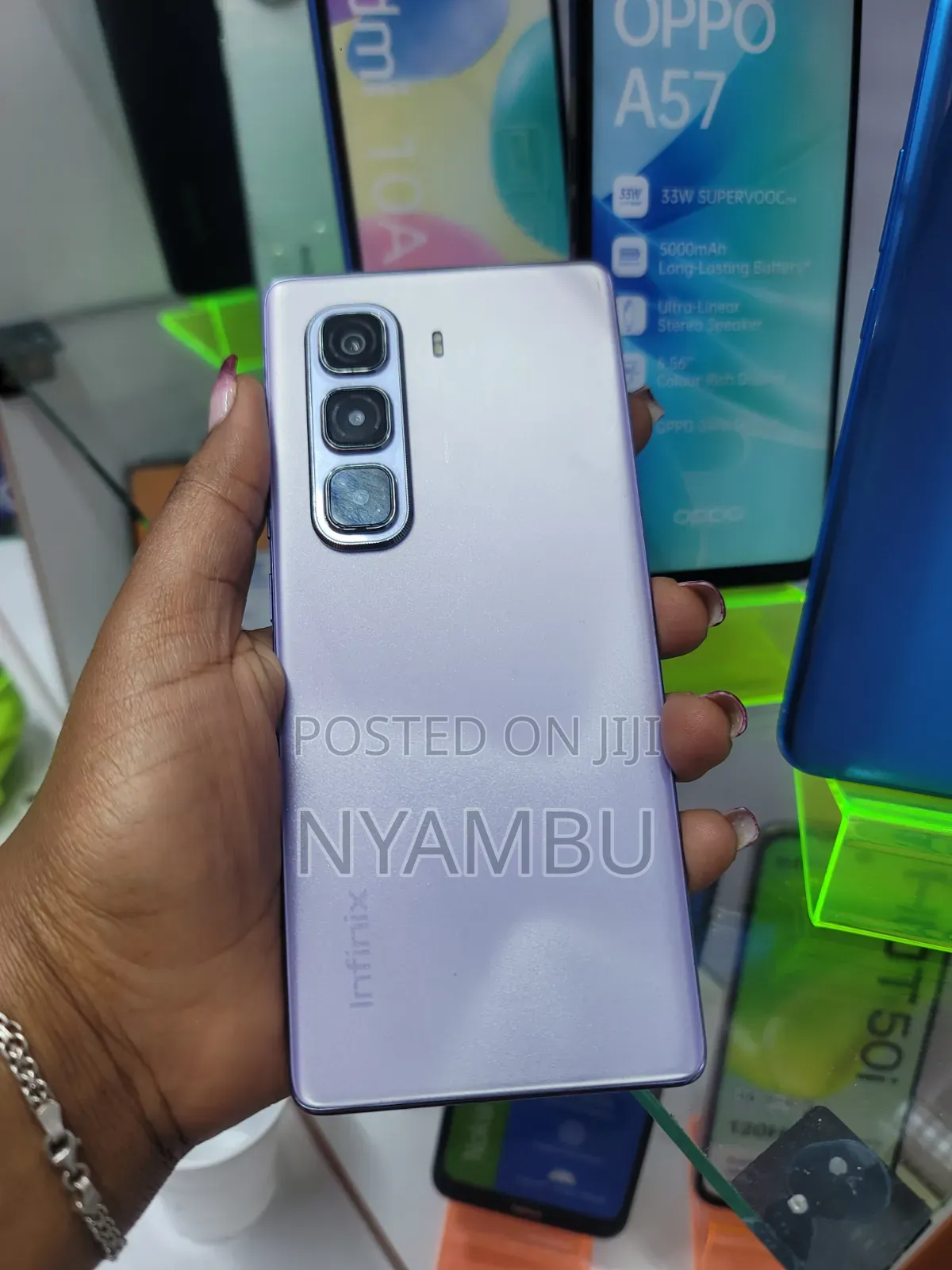 Infinix Hot 50 Pro+ 4G 256 GB Purple