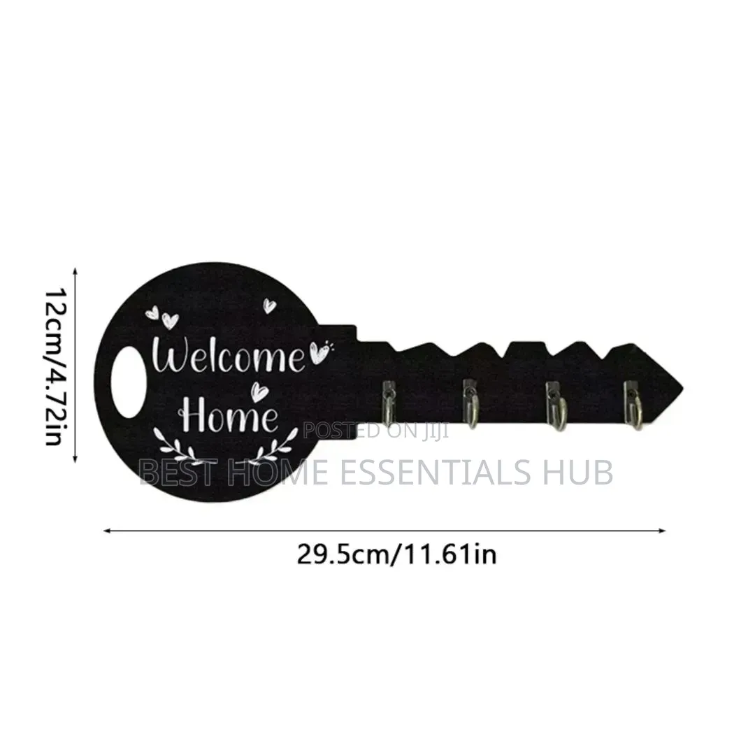 *Wall Mounted Decorative Wooden Key Organize
