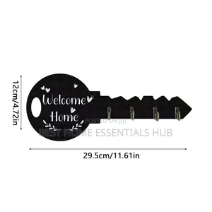 *Wall Mounted Decorative Wooden Key Organize