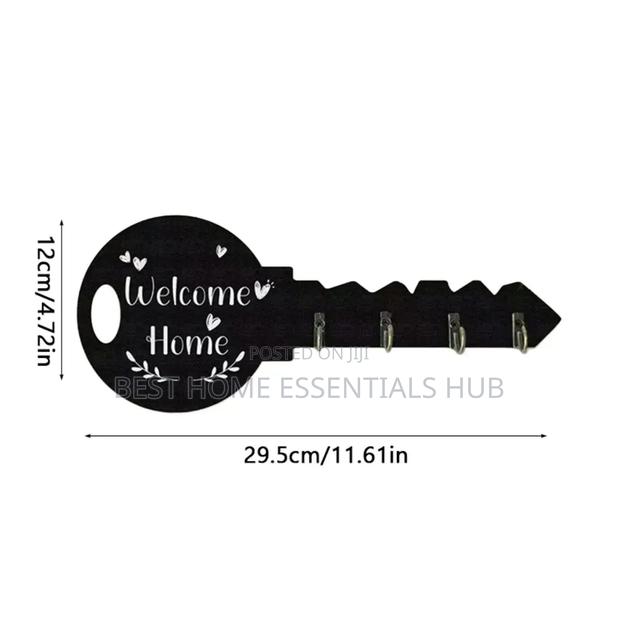 *Wall Mounted Decorative Wooden Key Organize - thumbnail 4