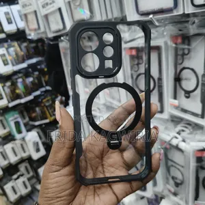 Vivo V70 Xundd Shockproof Clear Back Cover With Magnetic Stand