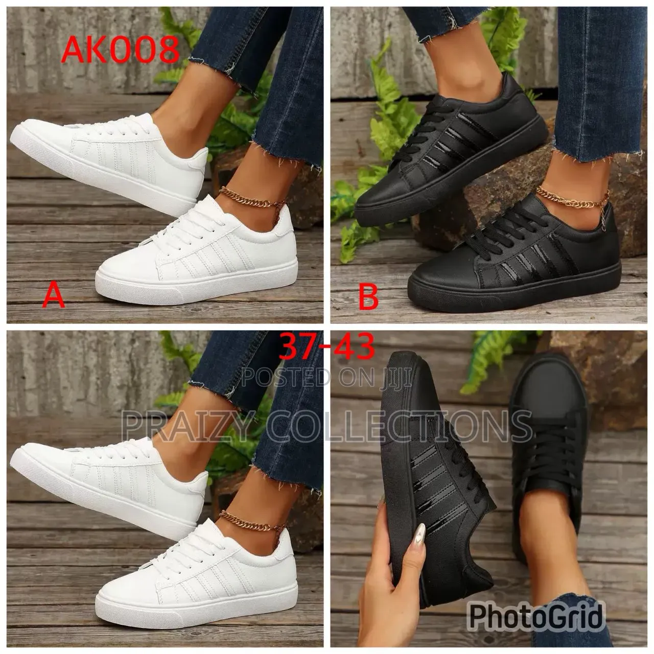 Classic Women Sneakers
Sizes 37-43