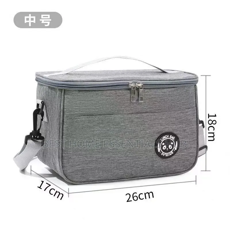 *Large Capacity Insulated Lunch Bag*