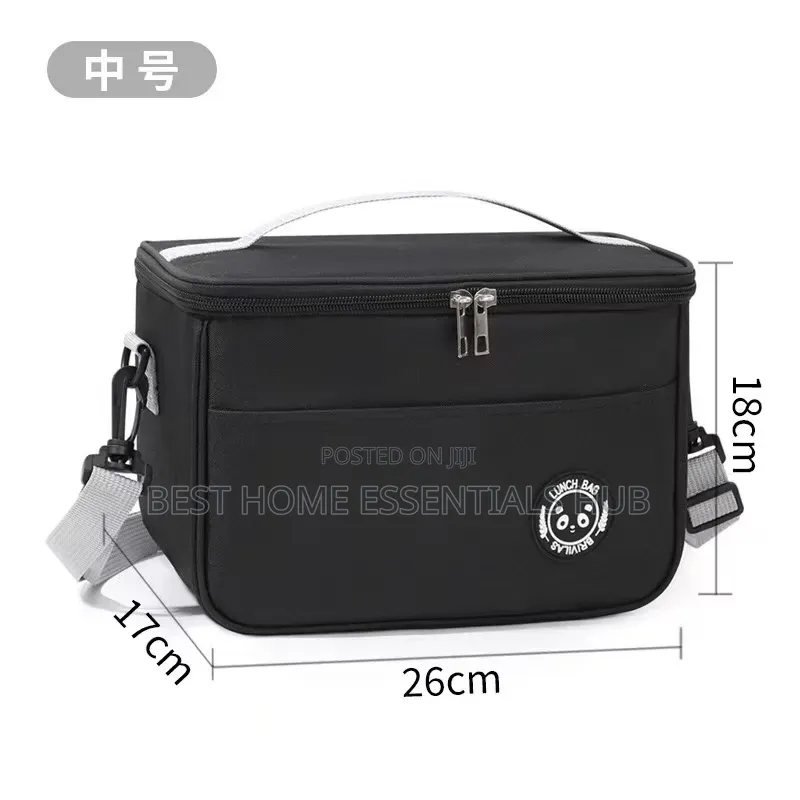 *Large Capacity Insulated Lunch Bag*