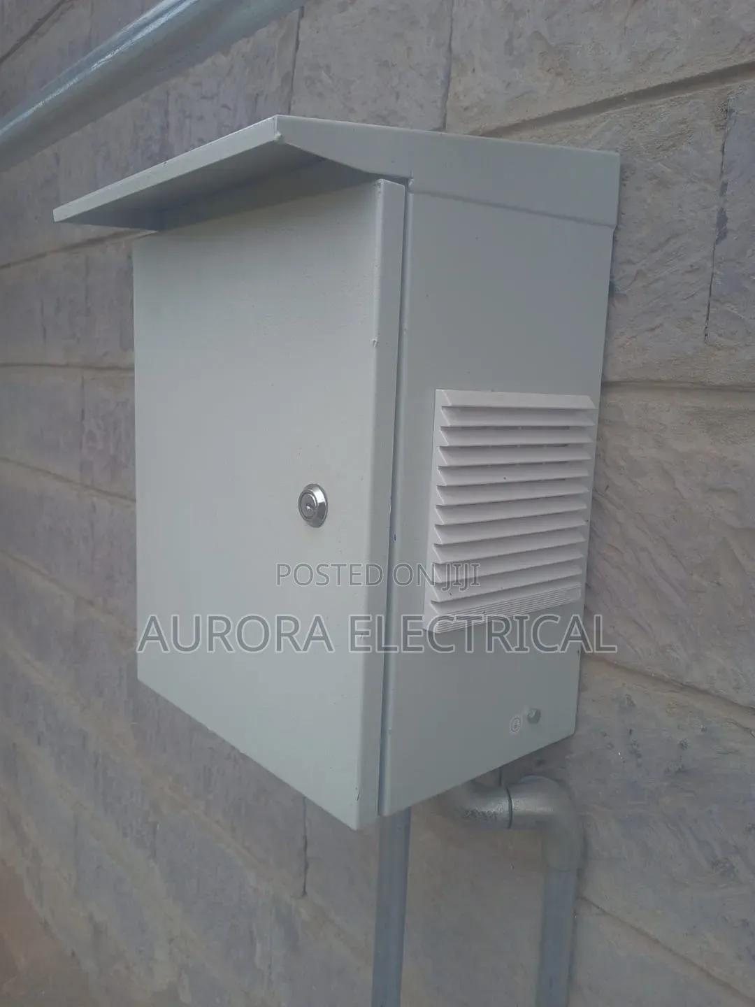 Meter Box With Canopy.