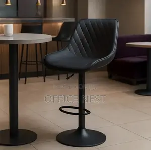 Black Swivel Stool