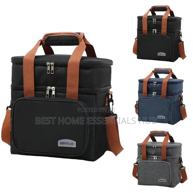 *Double Compartment Insulated Lunch Bag* - thumbnail 2