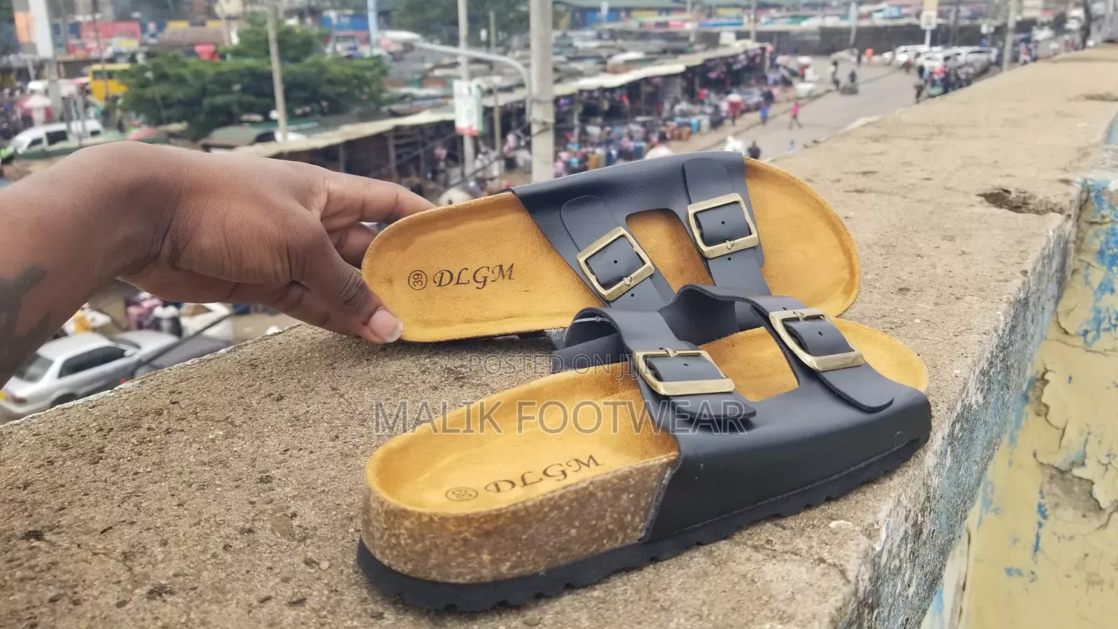 Birkenstock-Style Double-Strap Sandals