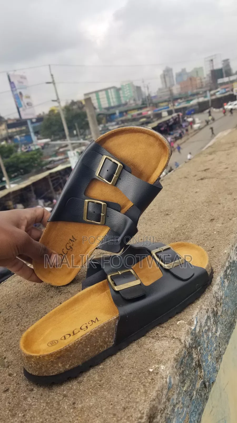 Birkenstock-Style Double-Strap Sandals