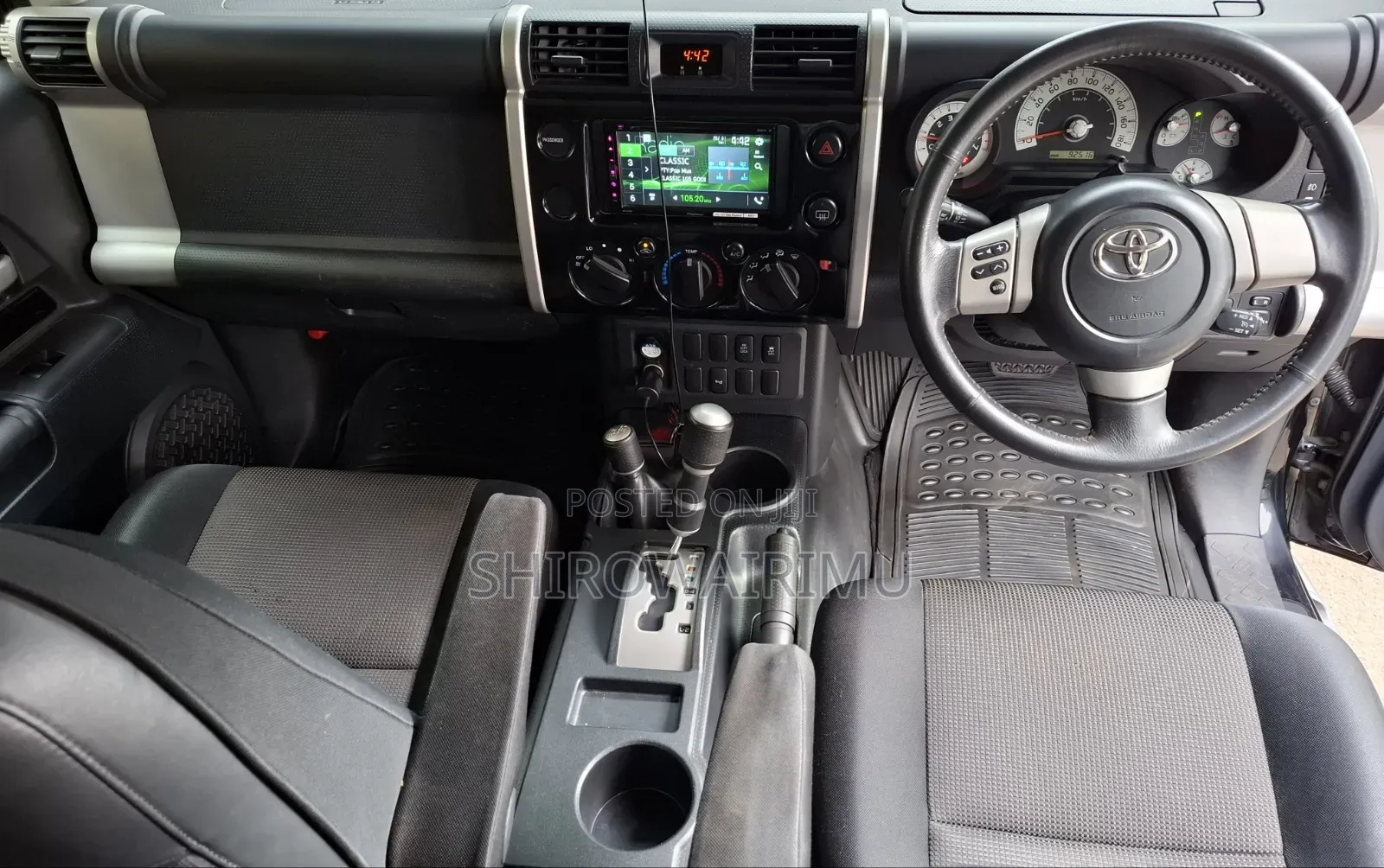 Toyota FJ Cruiser 2012 Matt Black
